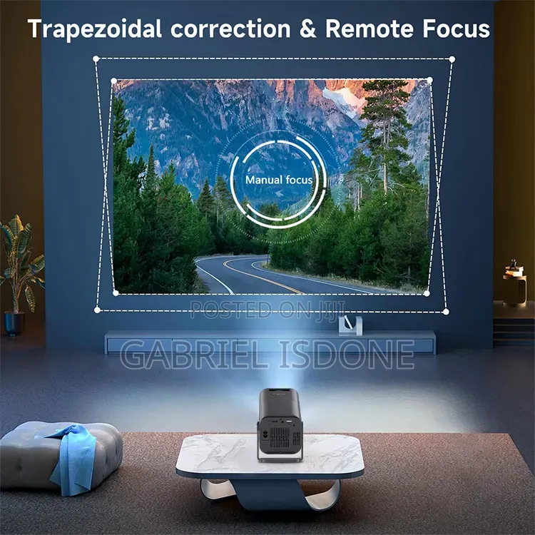 2000 ANSI Smart Projector, Support, Native 1080P