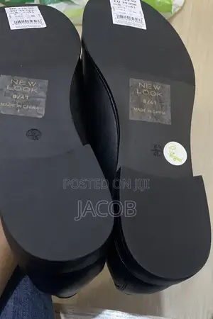 Black Quality Office Shoe