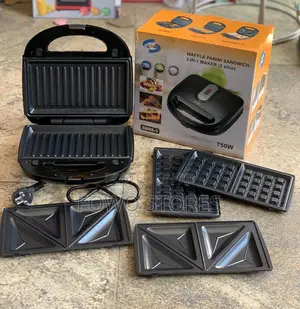 3 in 1 SMP Waffle, Panini Sandwich Maker