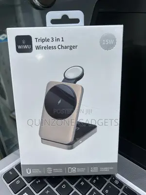 Wiwu Triple 3 in 1 Wireless Charger