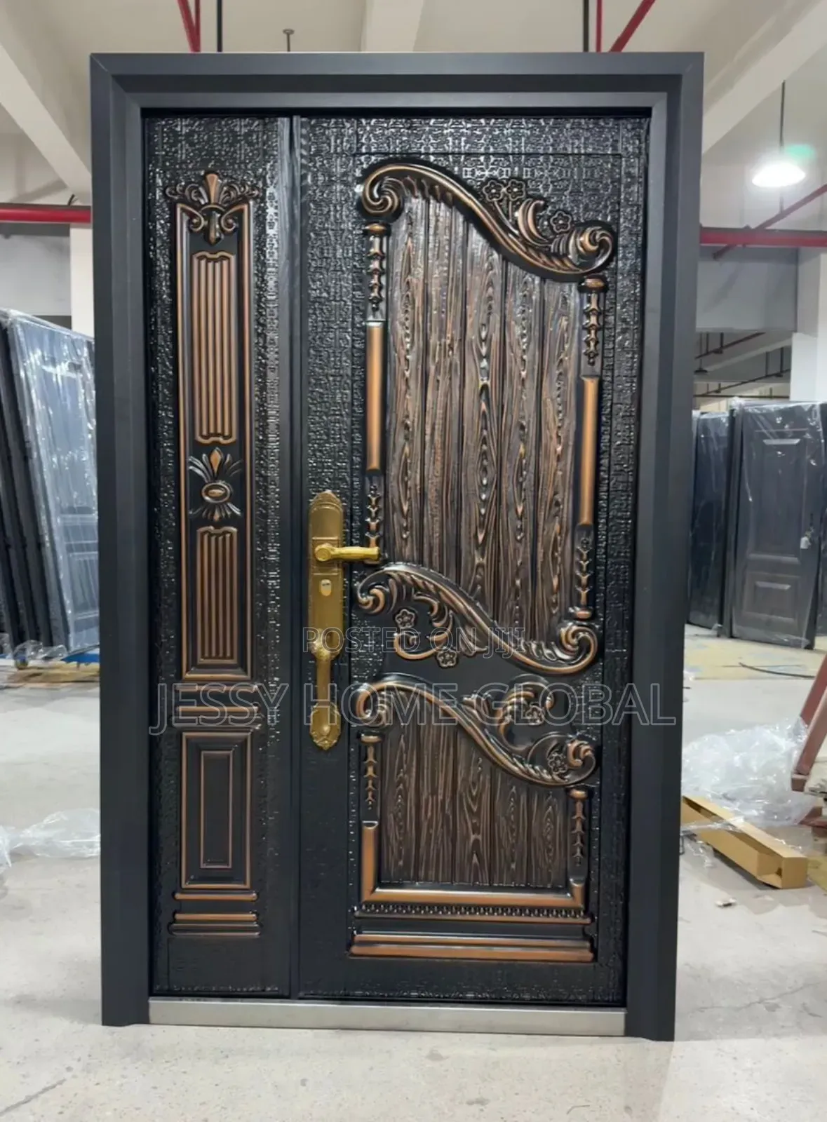 4ft Cast Doors Security Entrance Door