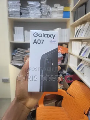 New Samsung Galaxy A07 4G 128 GB Black