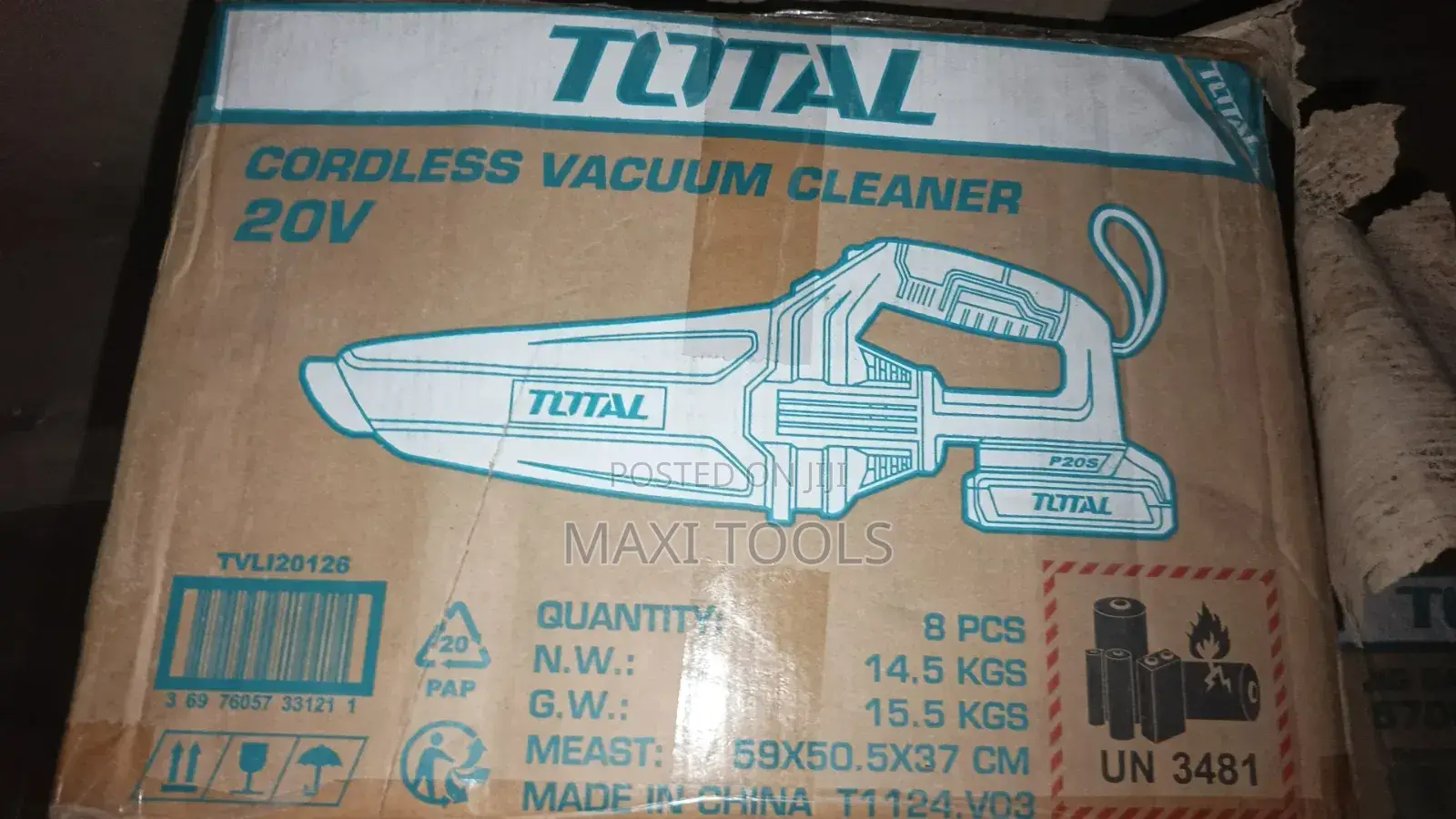 TOTAL Tools 20V Cordless Handheld Vacuum Cleaner