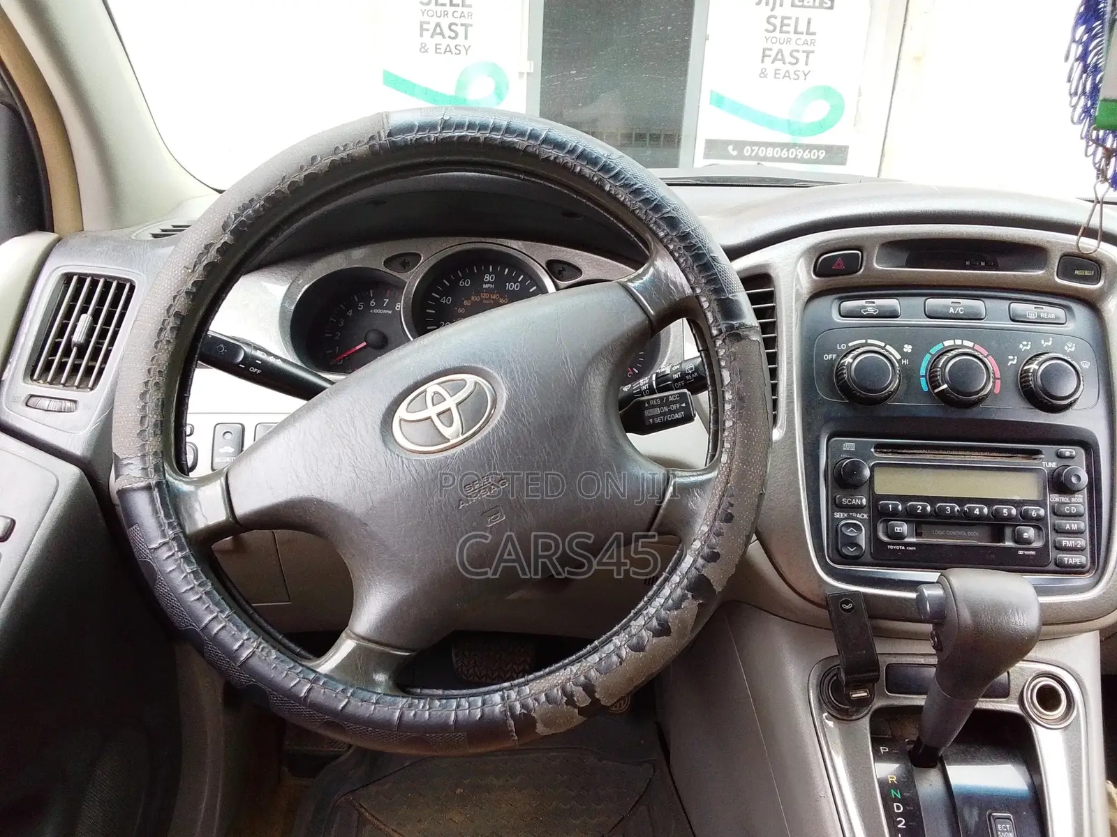 Toyota Highlander 2003 Silver