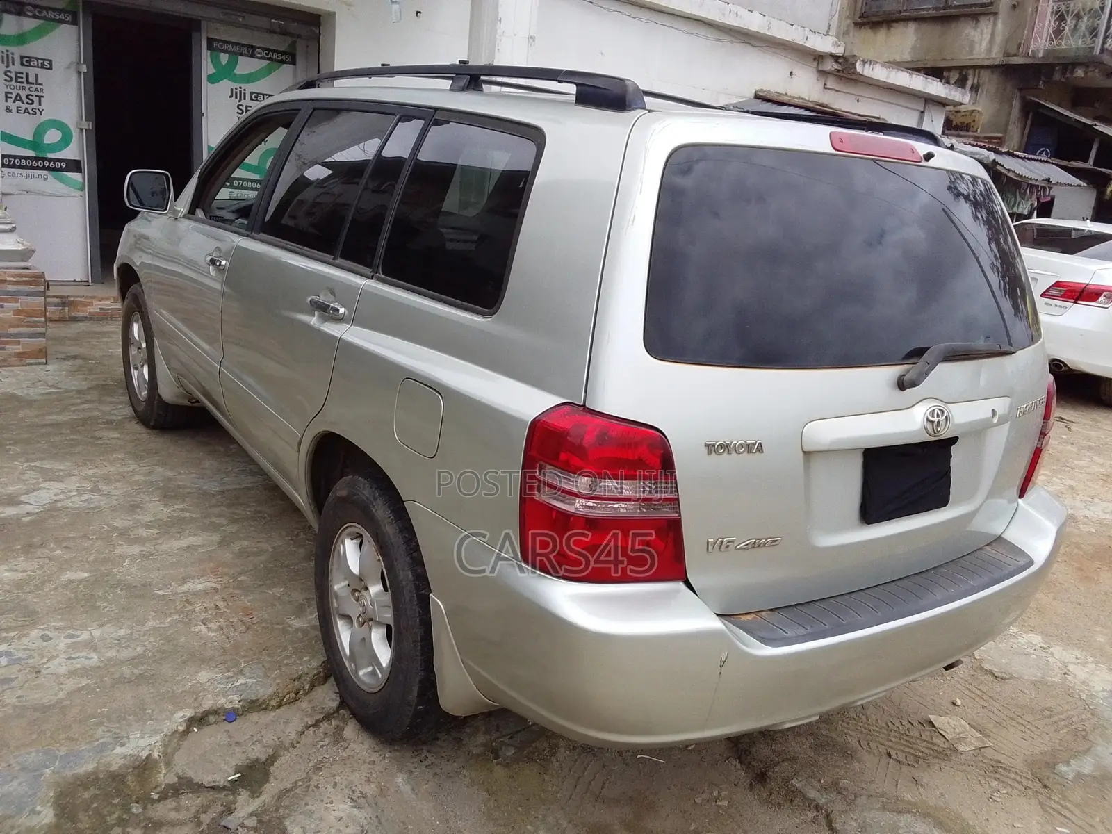 Toyota Highlander 2003 Silver