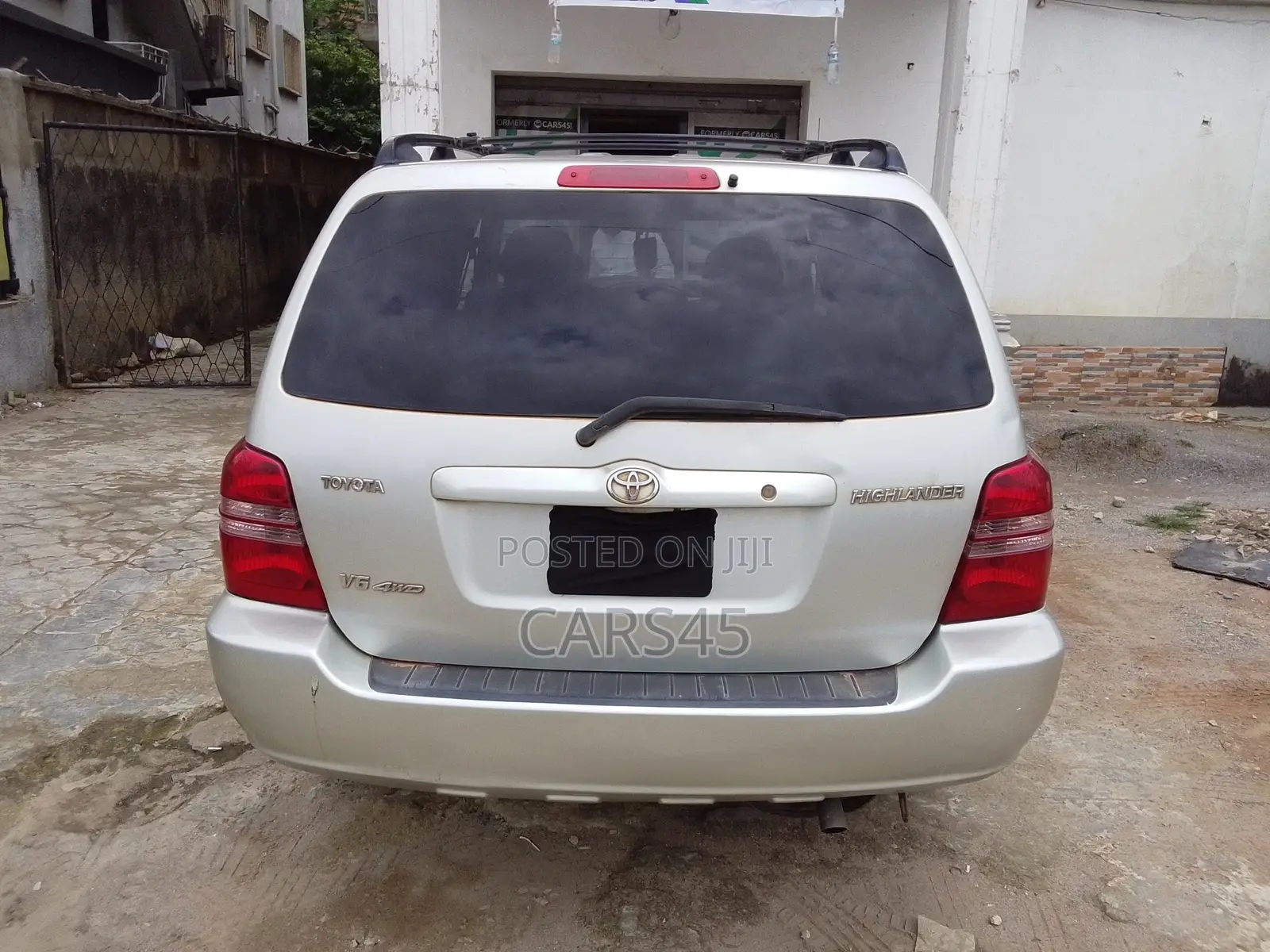 Toyota Highlander 2003 Silver