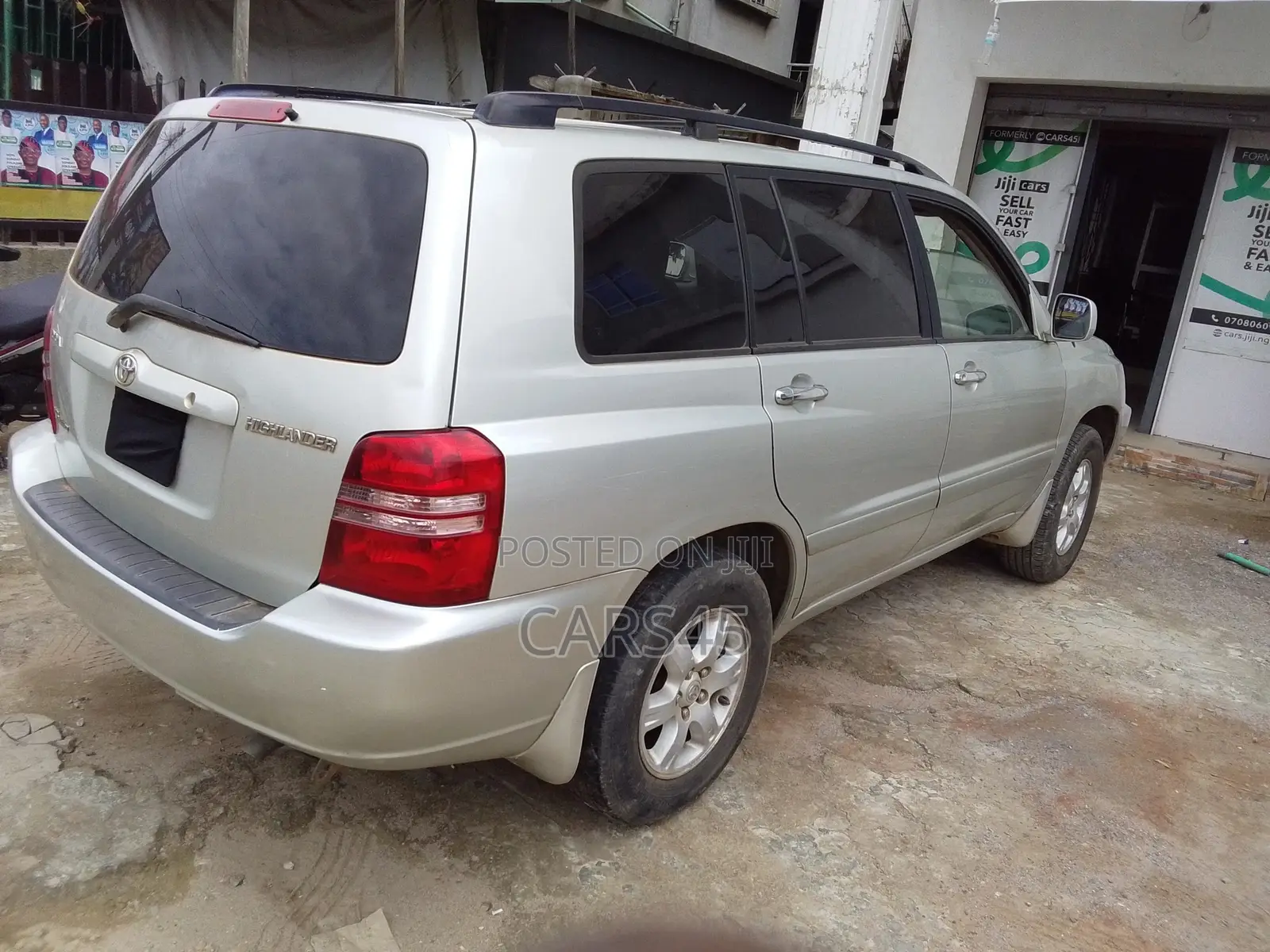 Toyota Highlander 2003 Silver