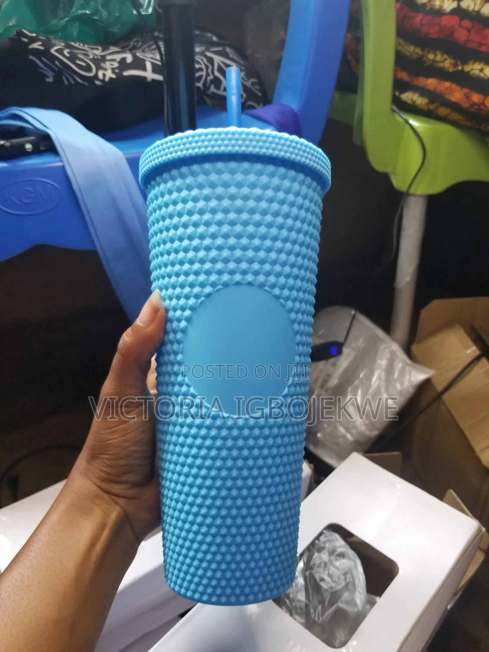 Big Cup With Straw