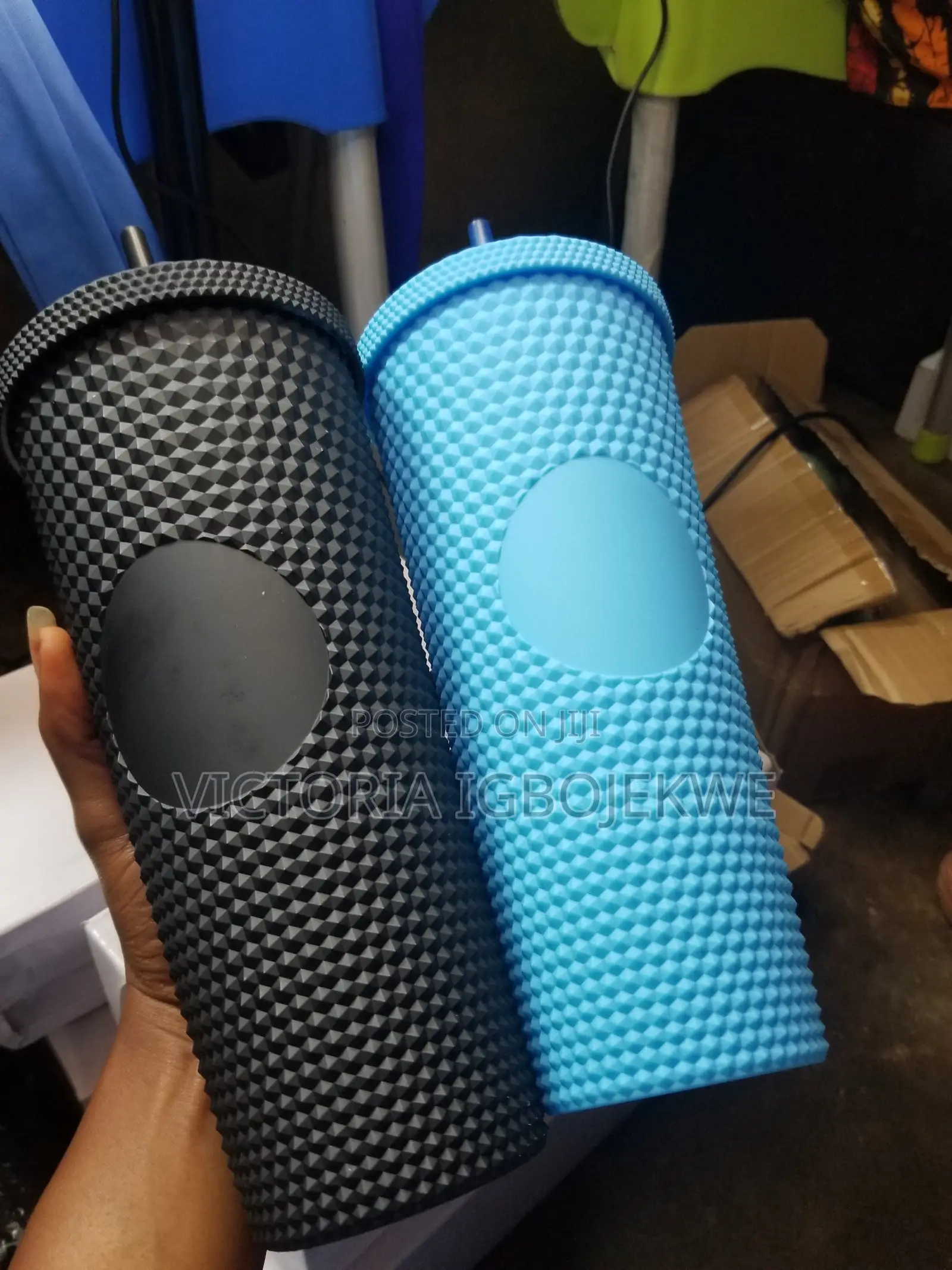 Big Cup With Straw