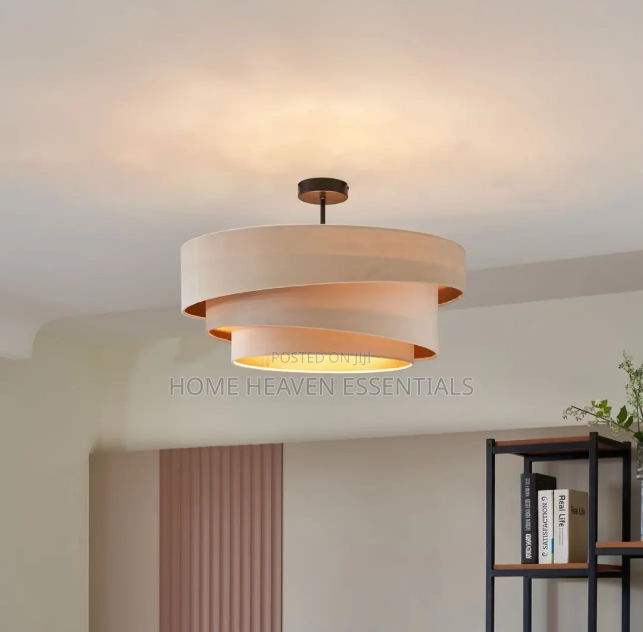 Stacked Circle Ceiling Lamp