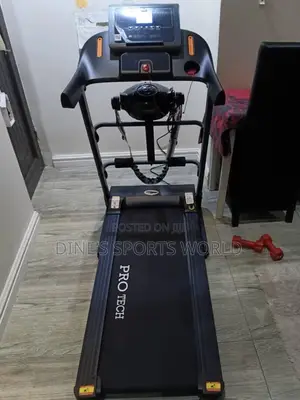 2hp Treadmill With Dumbbell, Twister and Massager