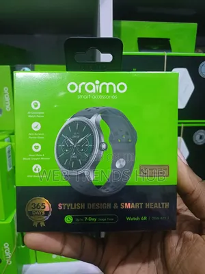 Oraimo Watch 6R Smart Watch (OSW-823) -7-Day Battery IP68 Waterproof