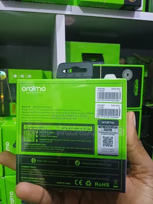 Oraimo Watch 6R Smart Watch (OSW-823) -7-Day Battery IP68 Waterproof