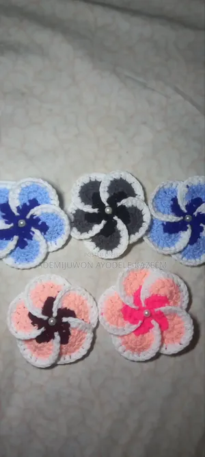 Crochet Hair Clip