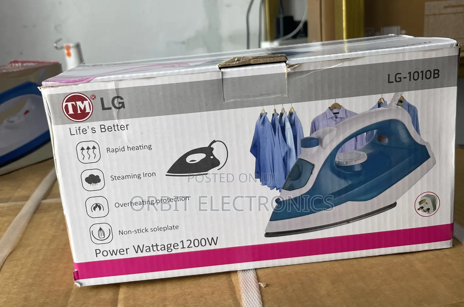 LG Steam Iron