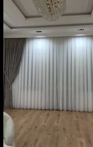 Light Beige American Curtains