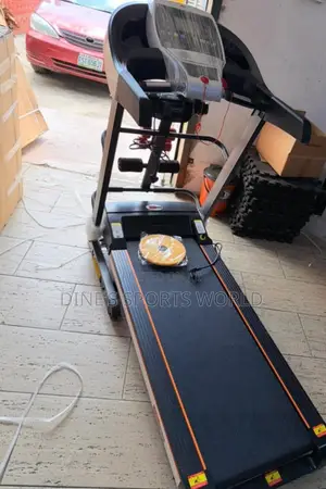 Brand New 2HP Treadmill With Dumbbell, Massger, Twister