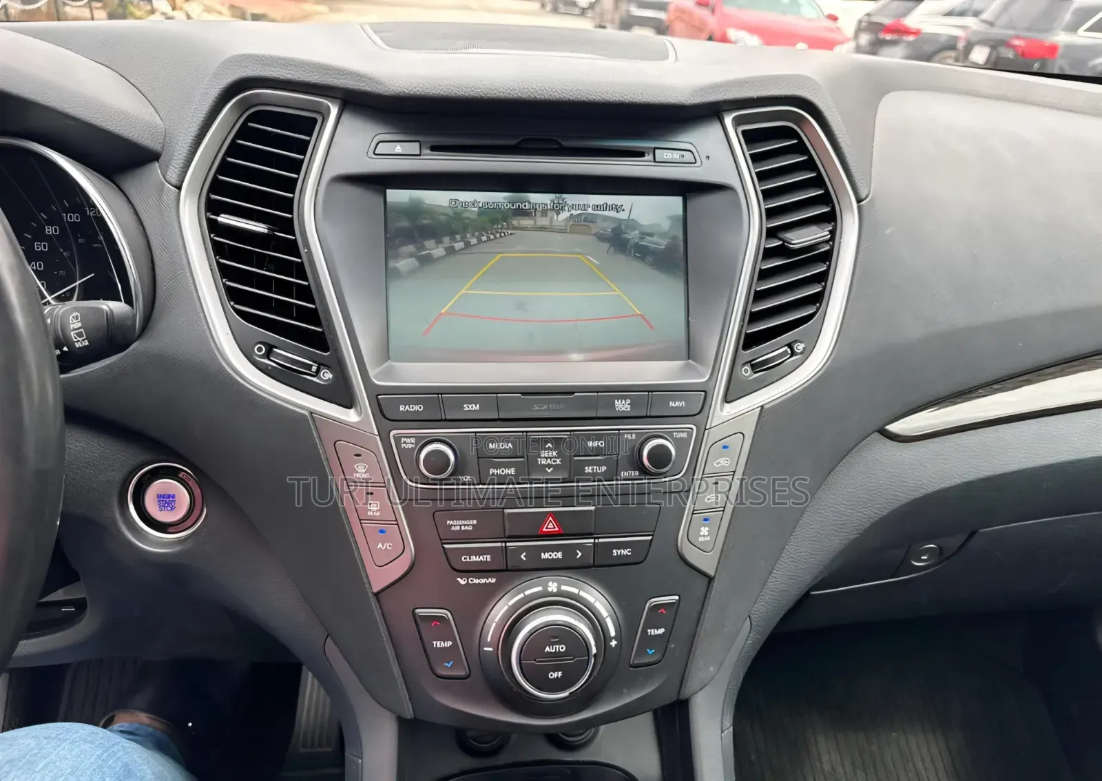 Hyundai Santa Fe 2016 Red