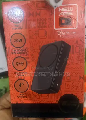 New Age 10000mAh Magnetic Wireless Power Bank (MagSafe Compatible)