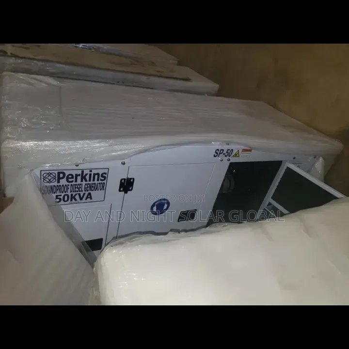 50kva Perkins Soundproof Diesel Generator