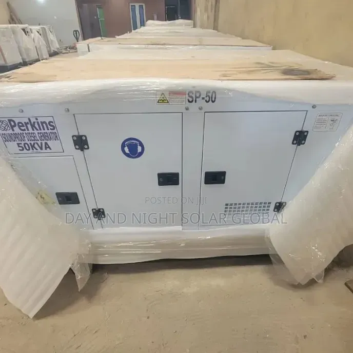 50kva Perkins Soundproof Diesel Generator