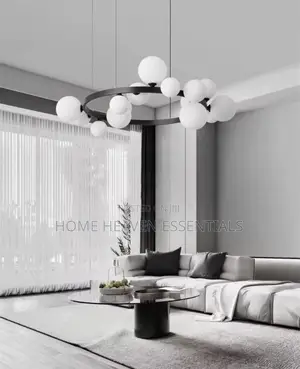 Luxury Nordic Living Room Dropping Chandelier