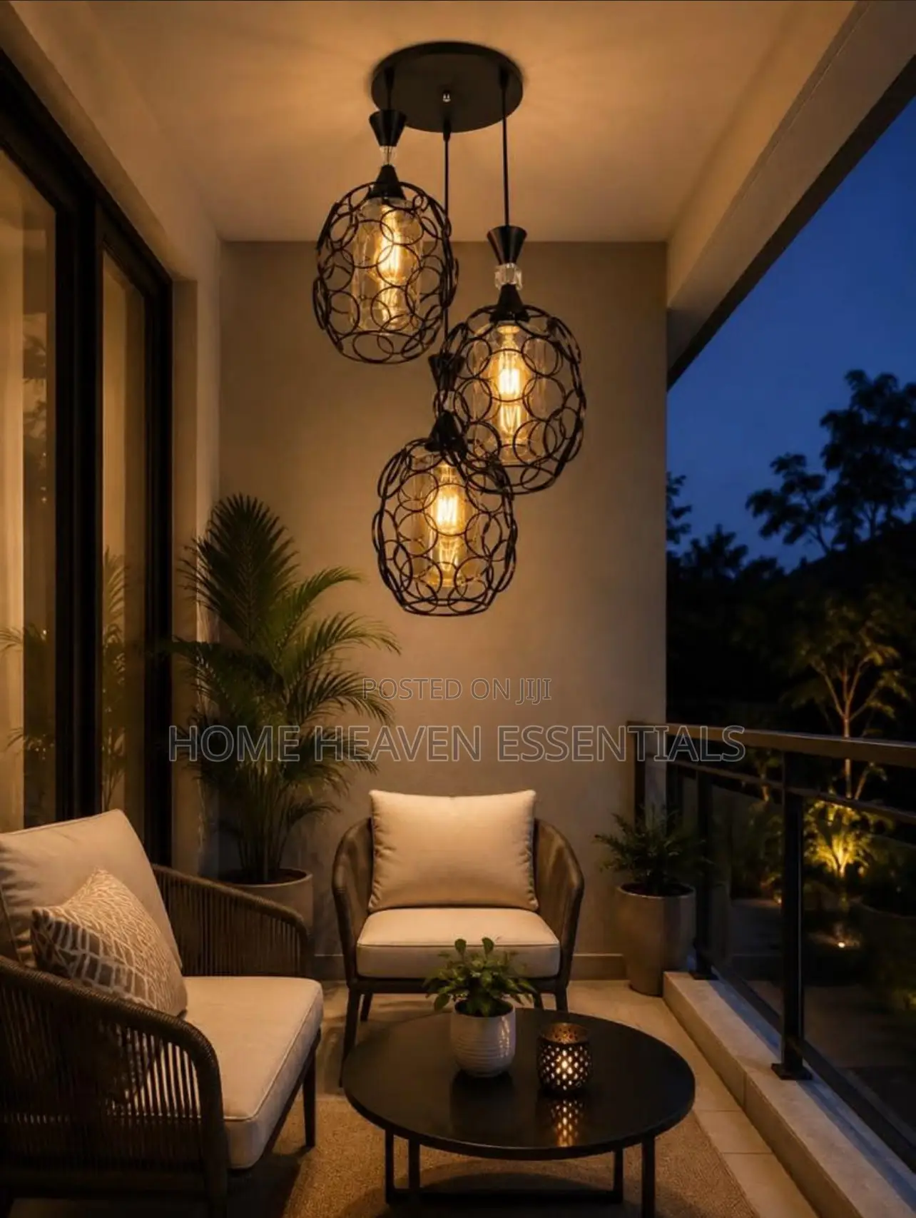 Minimalist Dropping Pendant Light