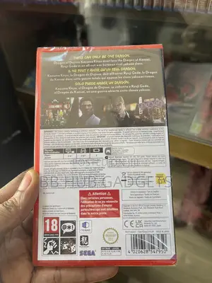 Nintendo Switch 2 Yakuza Kiwami 2 Cd