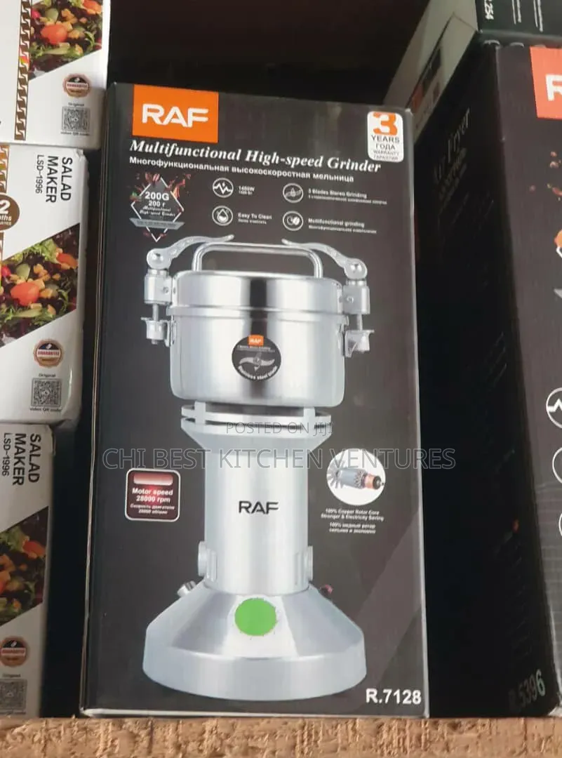 RAF Multifunctional High-Speed Grinder (Model R.7128)