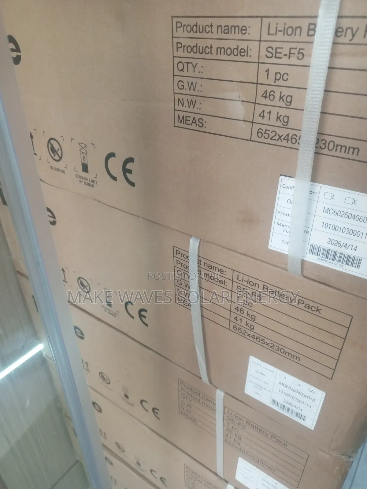 5kwh Deye 48v Lithium Battery