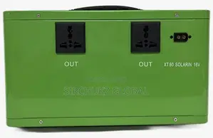 600w Solar Generator With Solar Panel