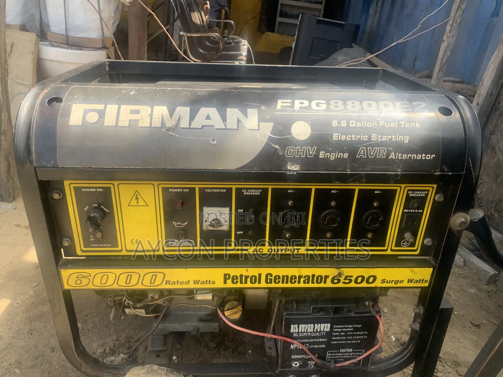 6hp Fireman Generator