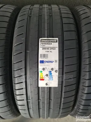 Bridgestone Potenza Sport 285/40 ZR22 110Y XL 2years Warranty