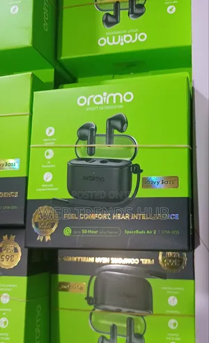 Oraimo SpaceBuds Air 2 Wireless Earbuds (OTW-325S) - AI Translation