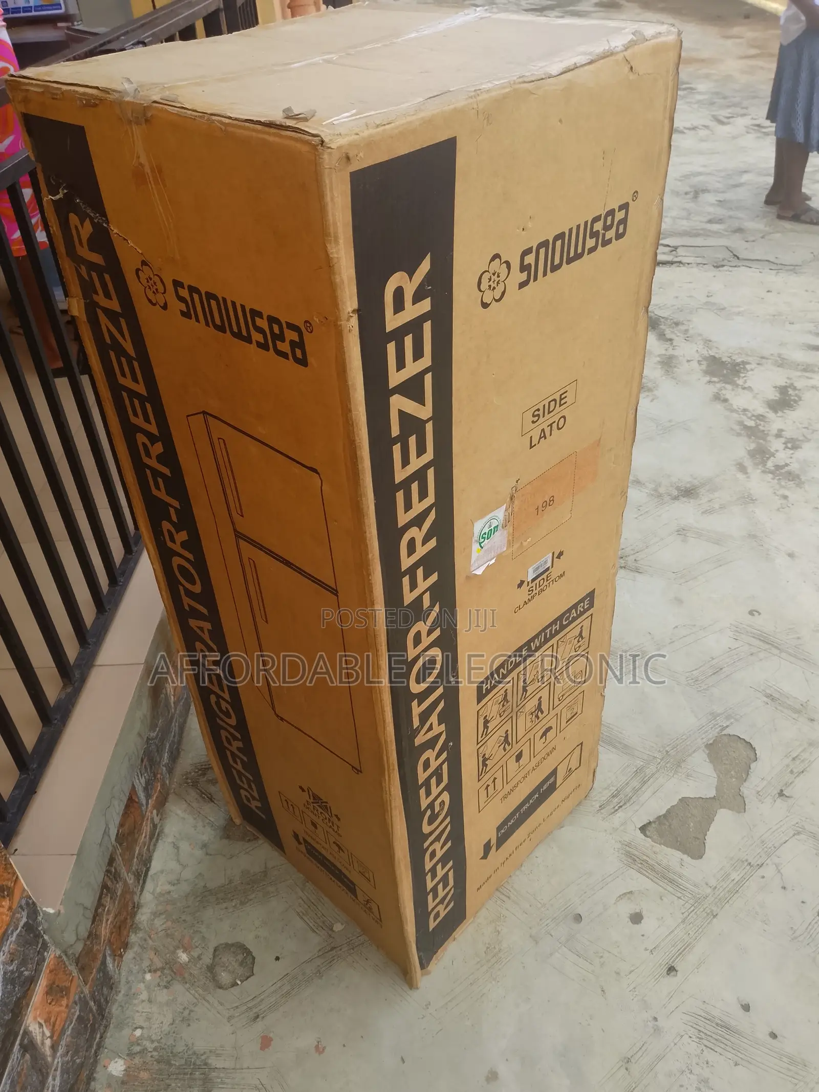 Snowsea Refrigerator Bcd198 With High Efficiency Compressor