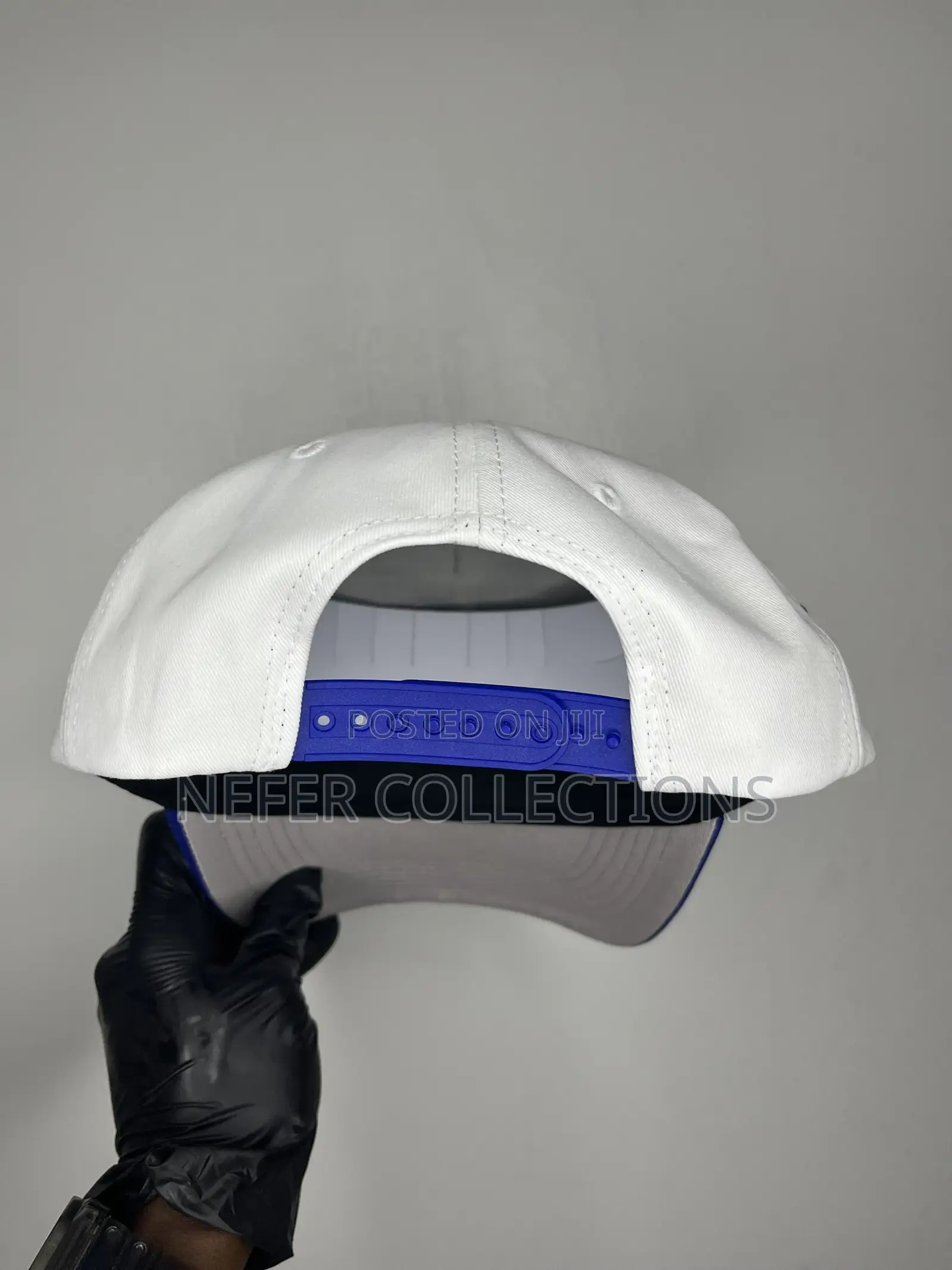 New Era Designer Face Cap - White Blue