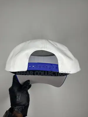 New Era Designer Face Cap - White Blue