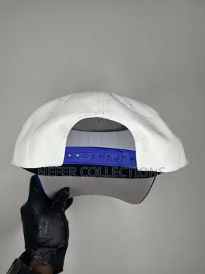 New Era Designer Face Cap - White Blue
