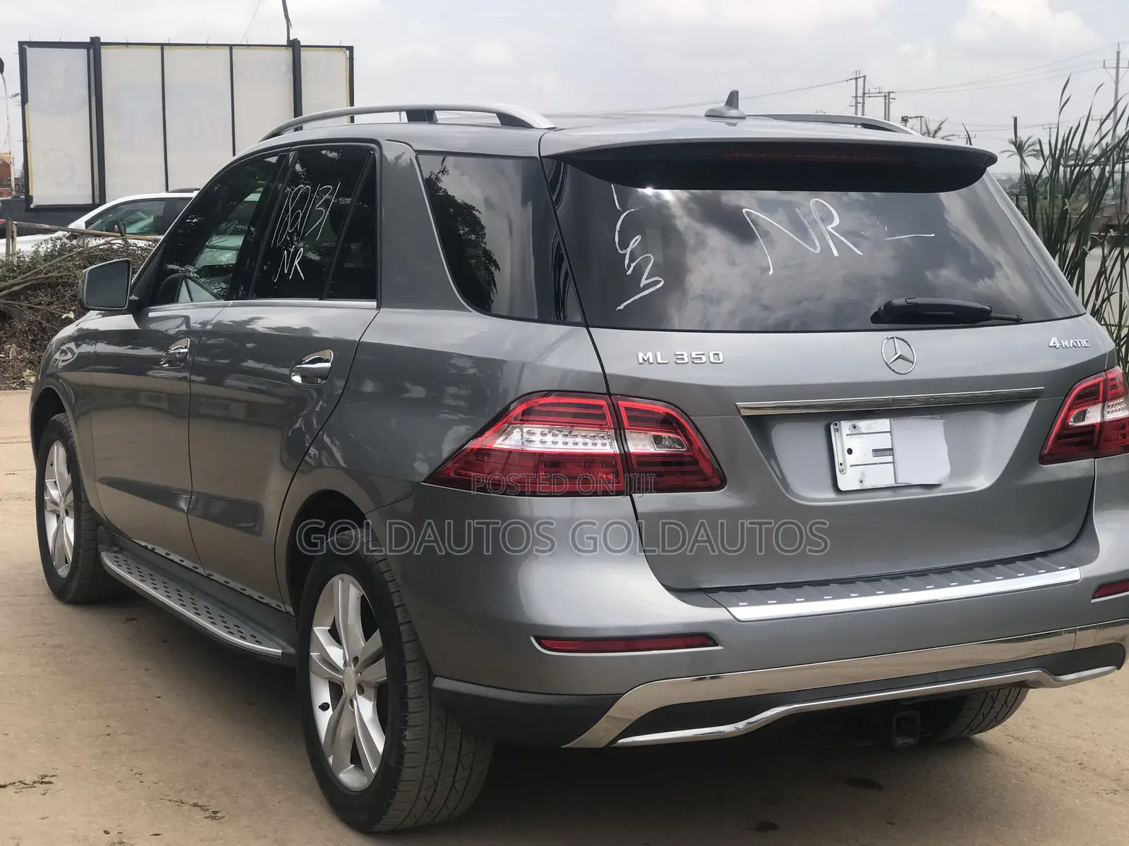 Mercedes-Benz M Class 2013 Silver