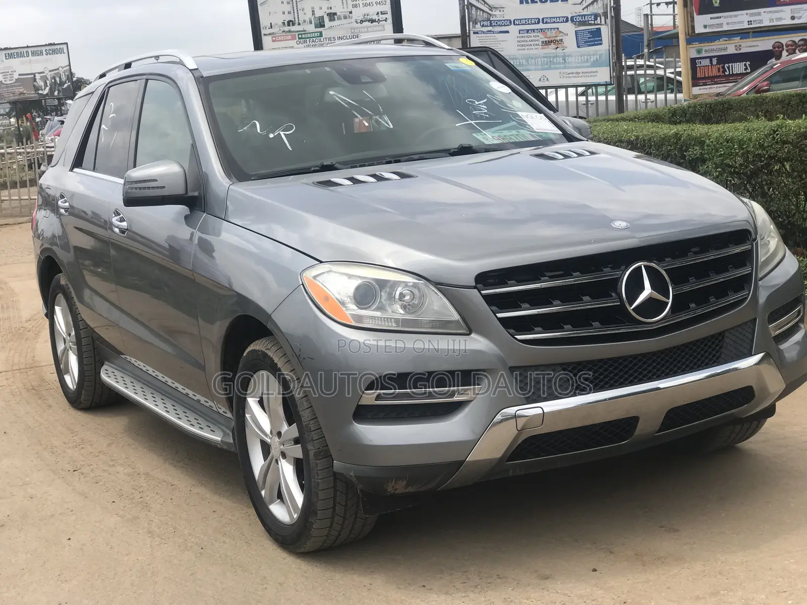 Mercedes-Benz M Class 2013 Silver