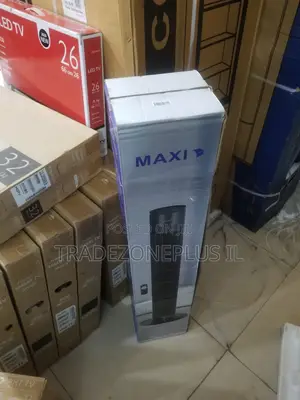 Quiet MAXI Black Tower Fan for Bedroom