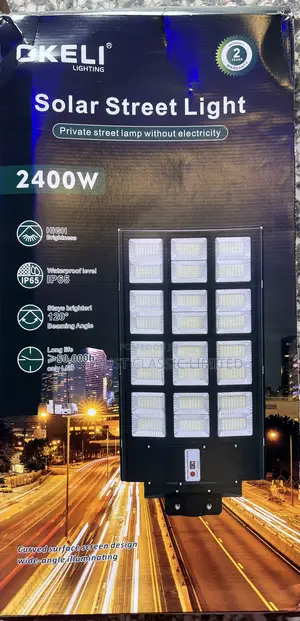 Okeli 3000w Solar Street Light