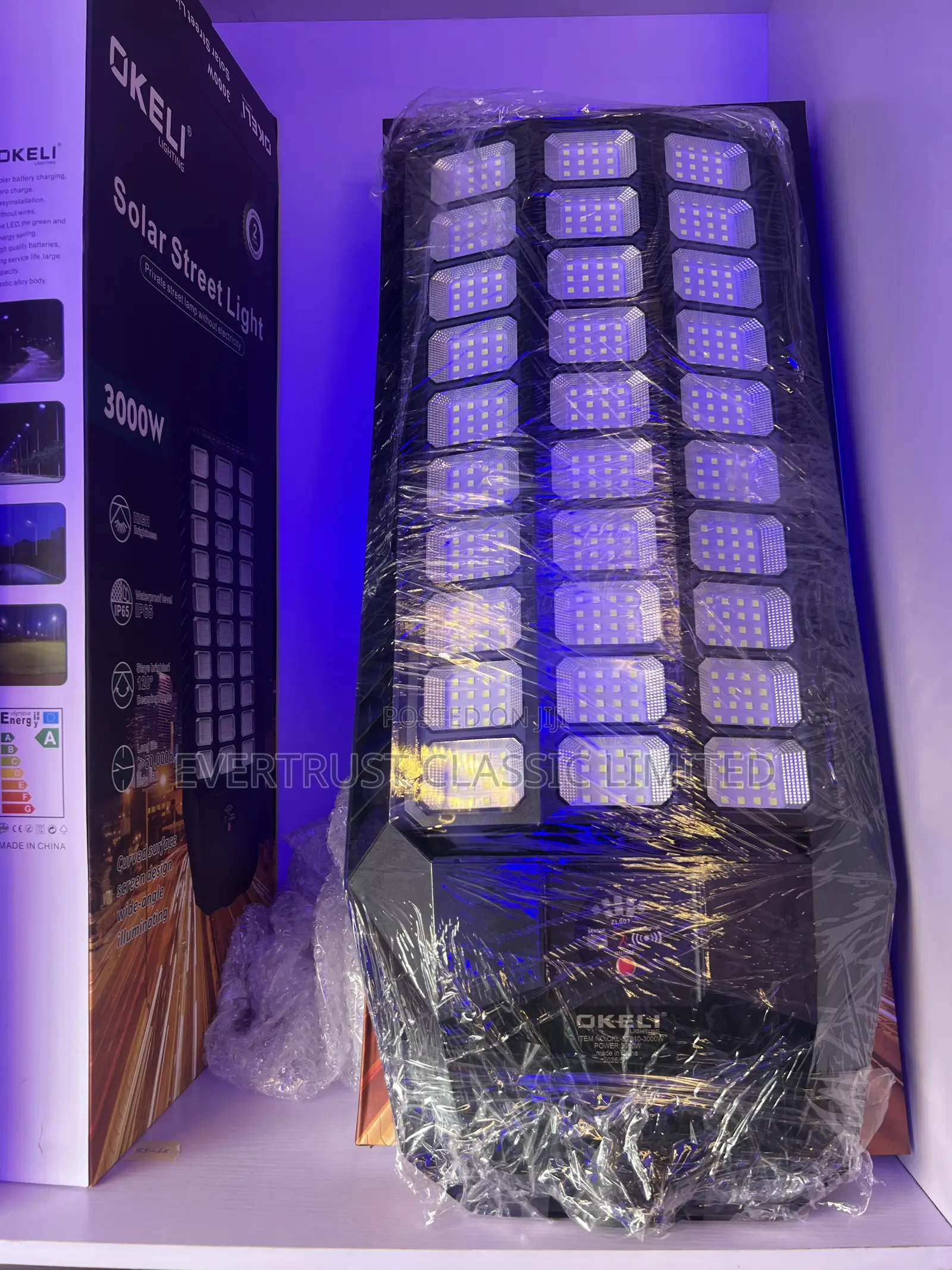 Okeli 3000w Solar Street Light