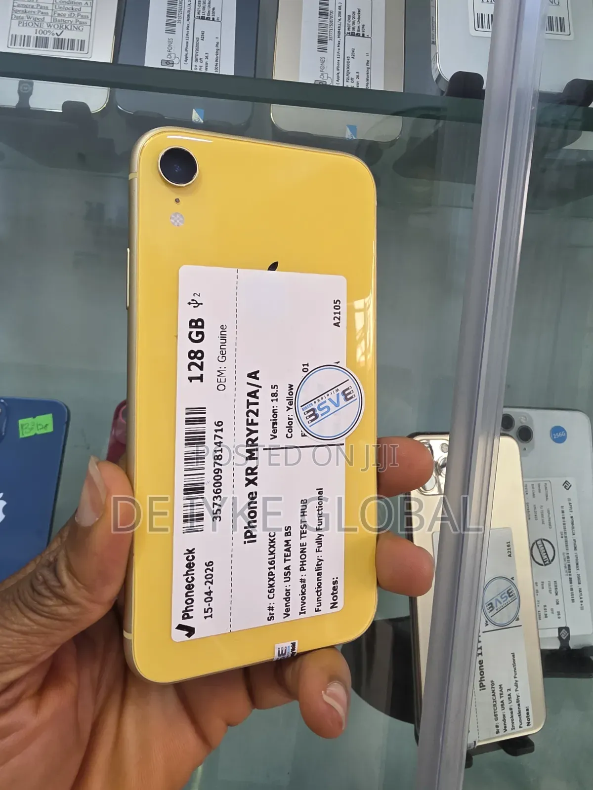 Apple iPhone XR 128 GB Yellow