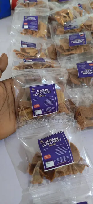 Akara Chips (Aqnaim Akara Chips {Spiced}) Spicy and Nutritious