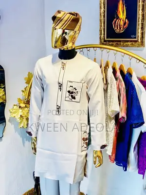 Men Native Wear With Monogram Design
