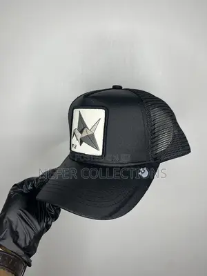 The Farm Truckers Face Cap - Black