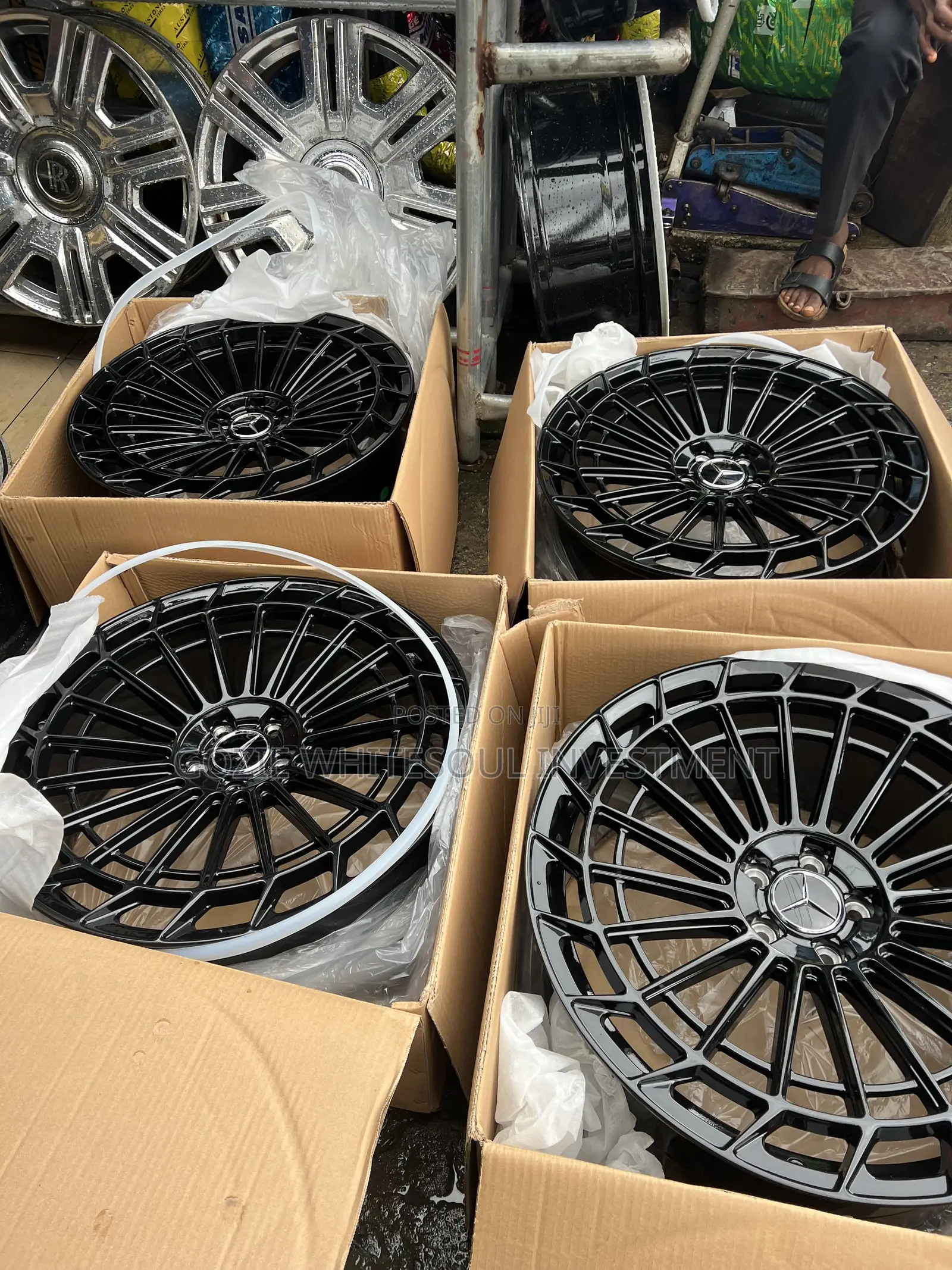Alloy Wheel Benz Size 22