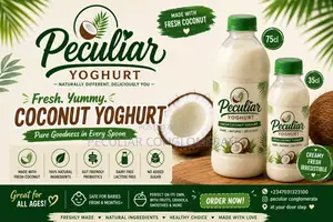 Cereal and Coconut Yoghurt