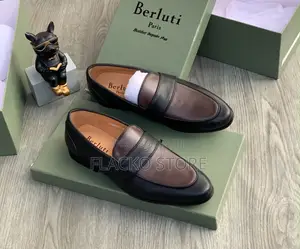 Original Berluti Men Loafers Shoes